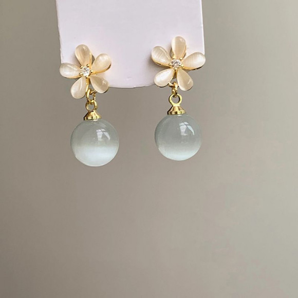 Серьги-гвоздики ювелирный сплав с серебряным гвоздиком 1J11941CJJ Серьги-гвоздики ювелирный сплав с серебряным гвоздиком 1J11941CJJ