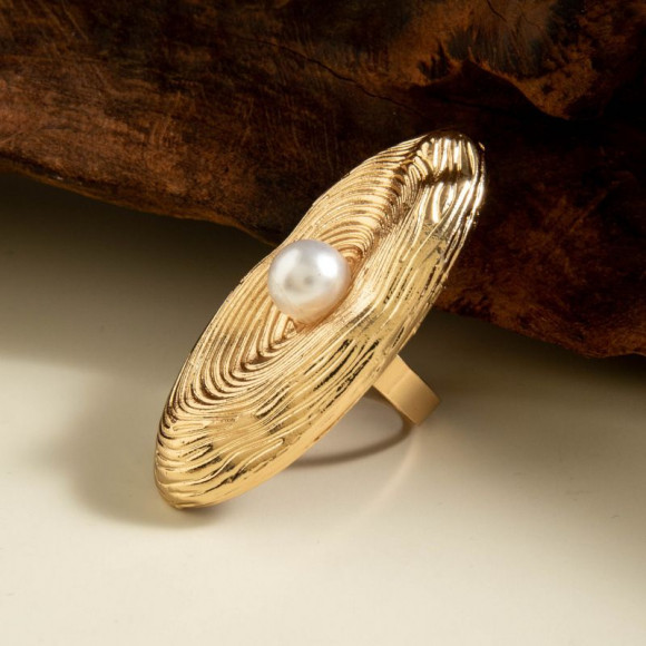Кольцо ювелирный сплав жемчуг 1J12199CJJ