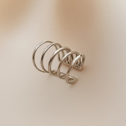 Кафф медь с напылением платиной J11406CJJ