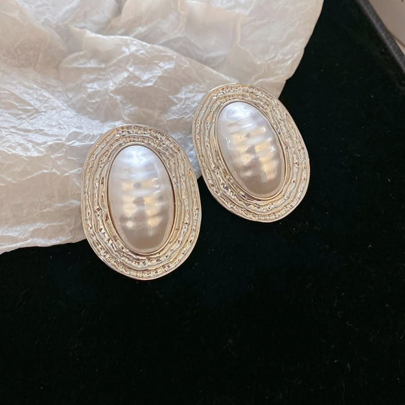 Серьги ювелирный сплав жумчужина 1J11736CJJ