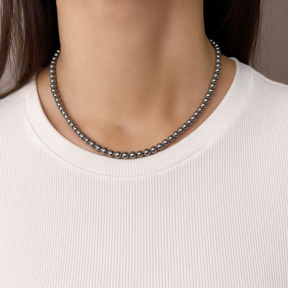 Классические Бусы из белого жемчуга 1J12232CJJ