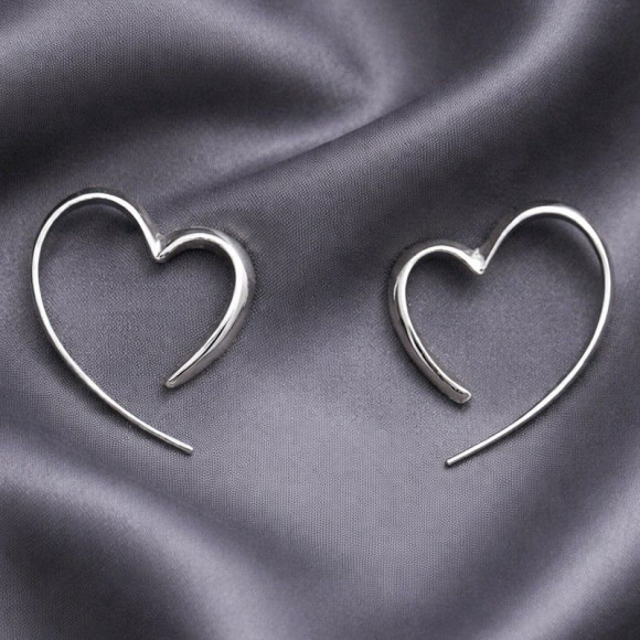 Серьги медь посеребрение 1J12402CJJ