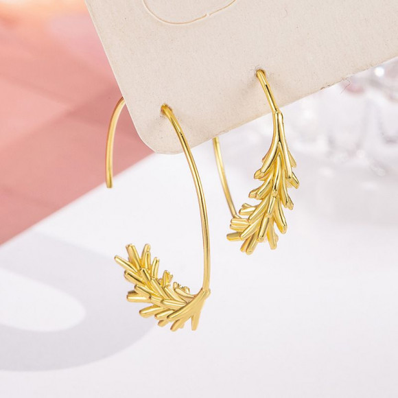 Серьги-кольца «Колос» 1J12520CJJ