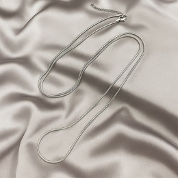 Титановая цепочка с двойным плетением и шариками 1J12234CJJ Титановая цепочка с двойным плетением и шариками 1J12234CJJ