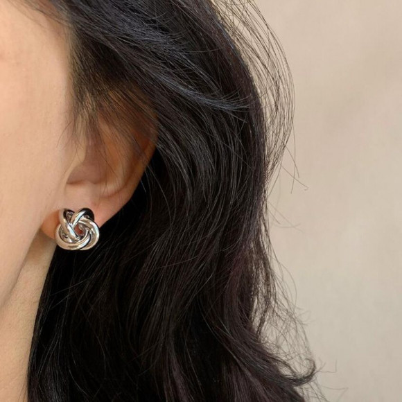 Серьги-гвоздики медь напыление платиной 1J12408CJJ Серьги-гвоздики медь напыление платиной 1J12408CJJ