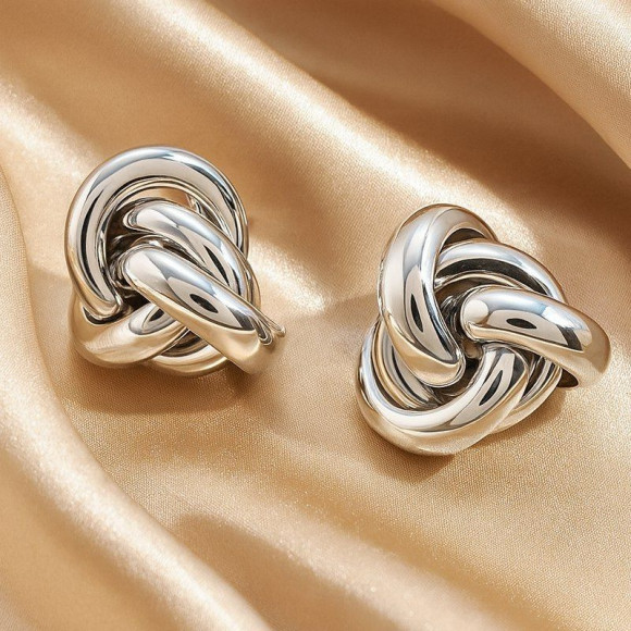 Серьги-гвоздики медь напыление платиной 1J12408CJJ Серьги-гвоздики медь напыление платиной 1J12408CJJ